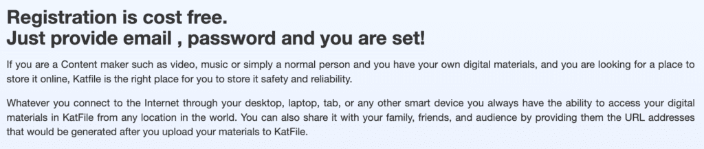 katfile.com about
